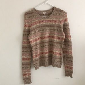 American Eagle Fair Isle Sweater